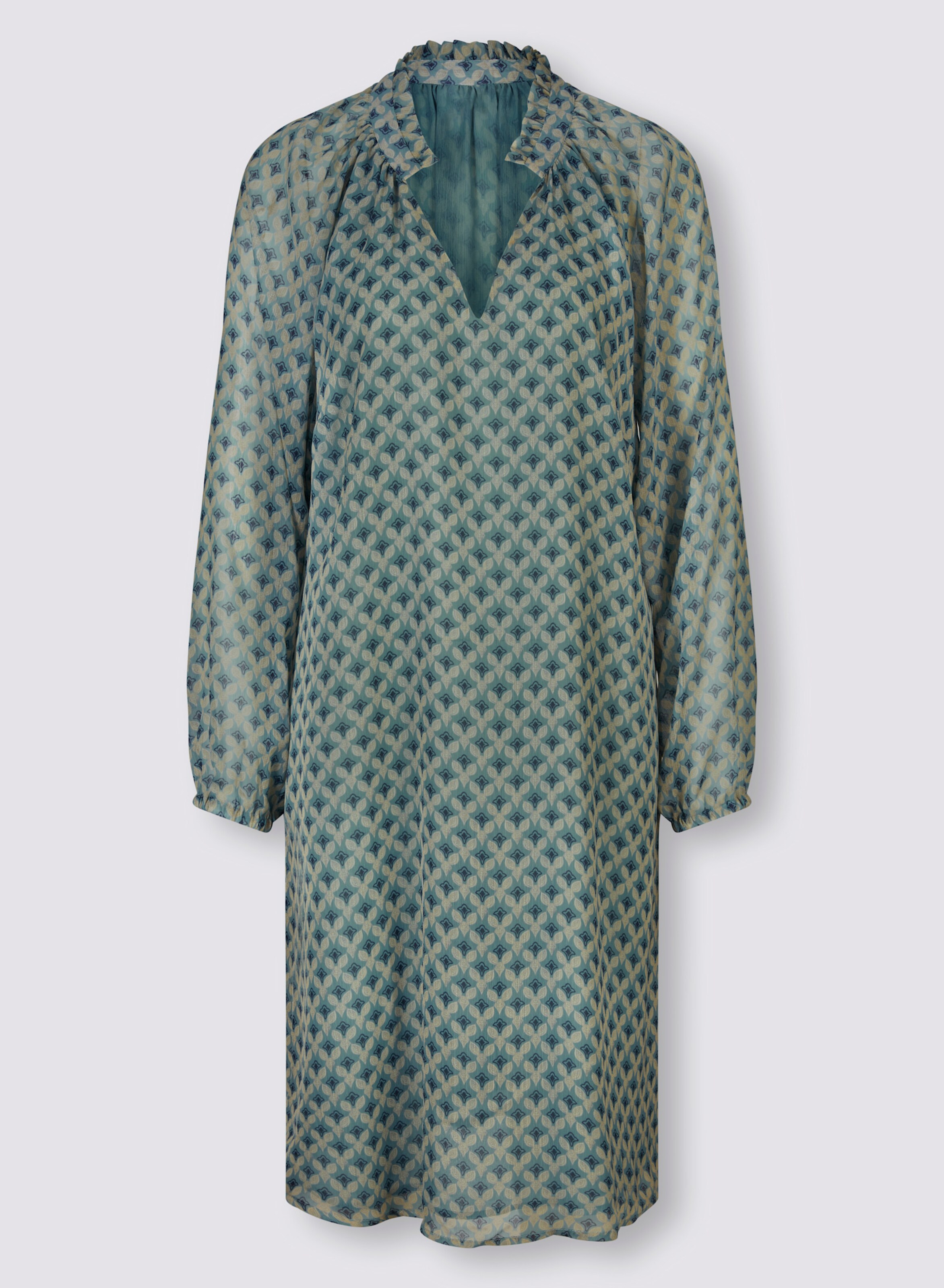 Druck-Kleid