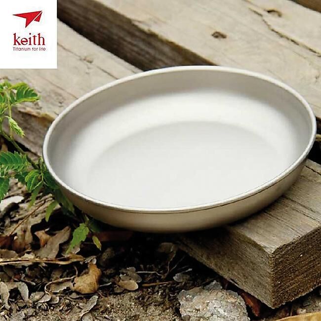 KEITH TITANIUM - ASSIETTE EN TITANE 450 ML