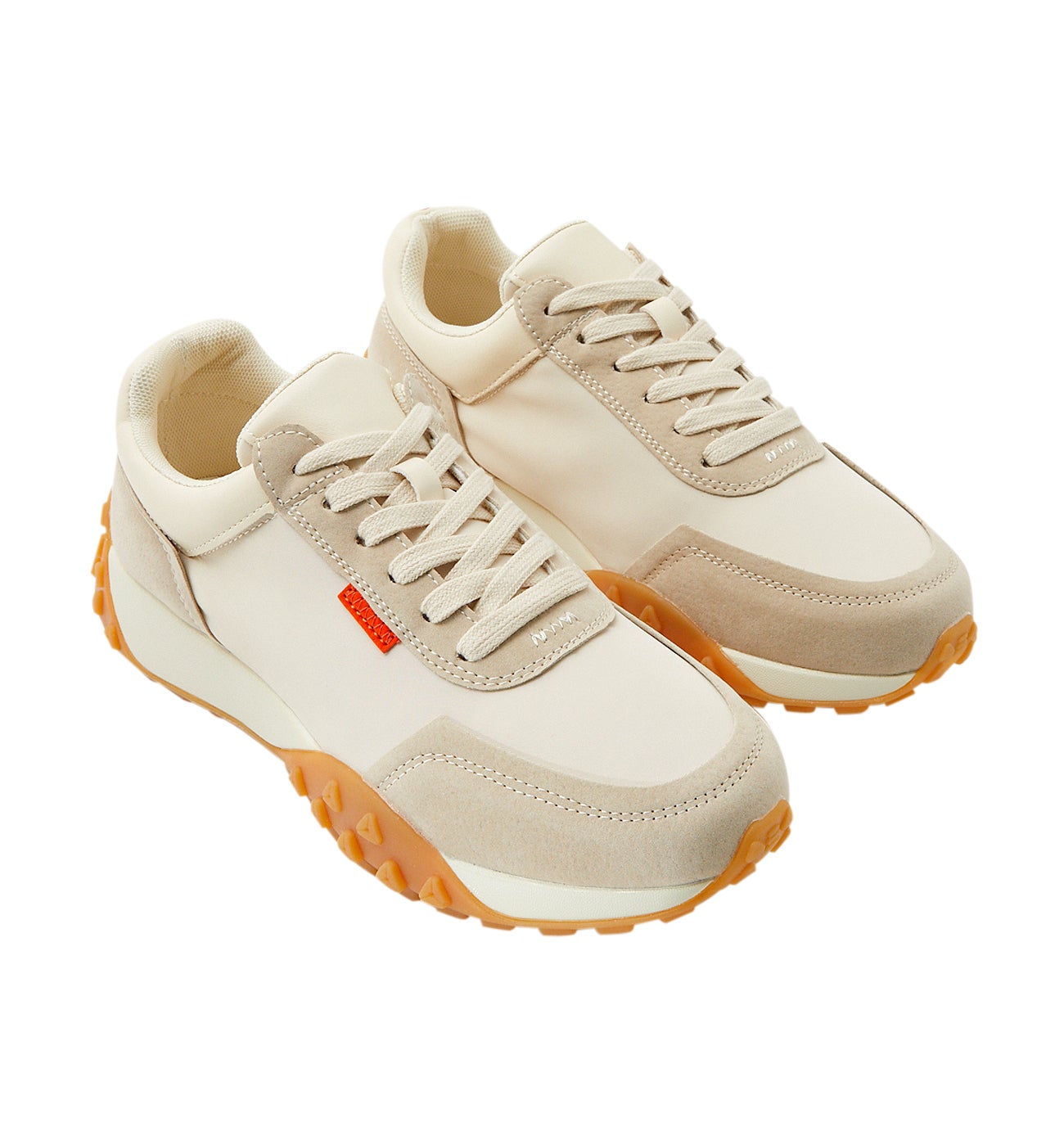 Baskets sneakers Femme - Ecru