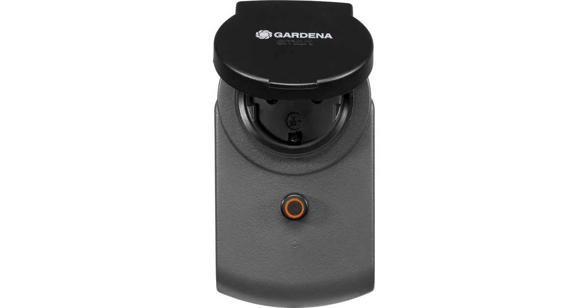 GARDENASmart Power Adapter Set wandcontactdoos  (Zwart, 19096-20, 3 stuks)
