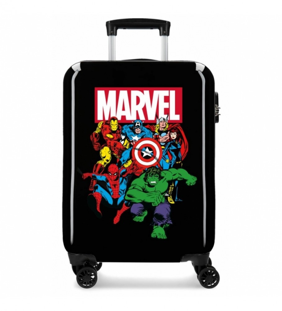Disney Maleta de Cabina Sky Avengers rgida 55cm Negra