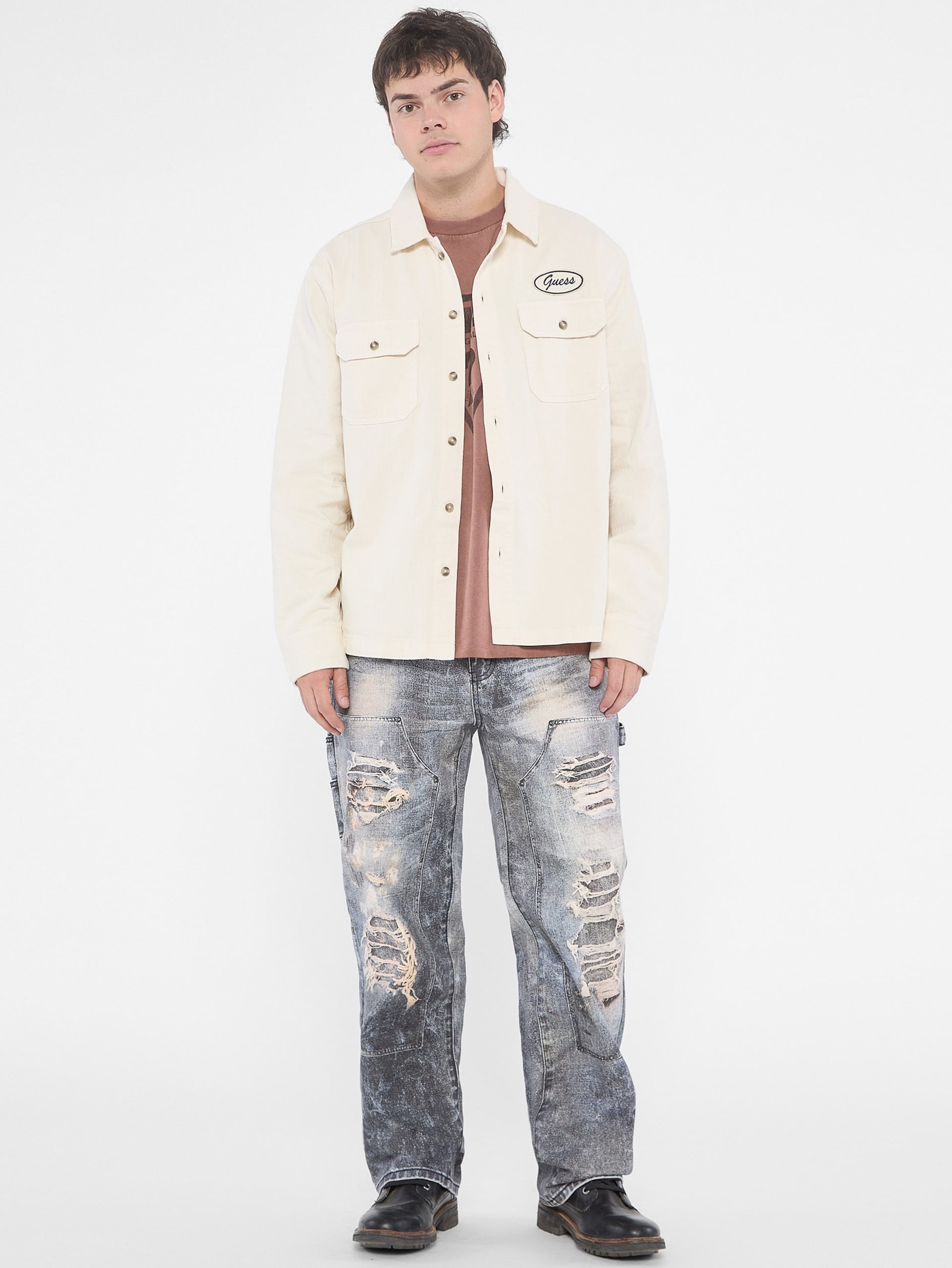 Camisa GUESS Originals Patch Work