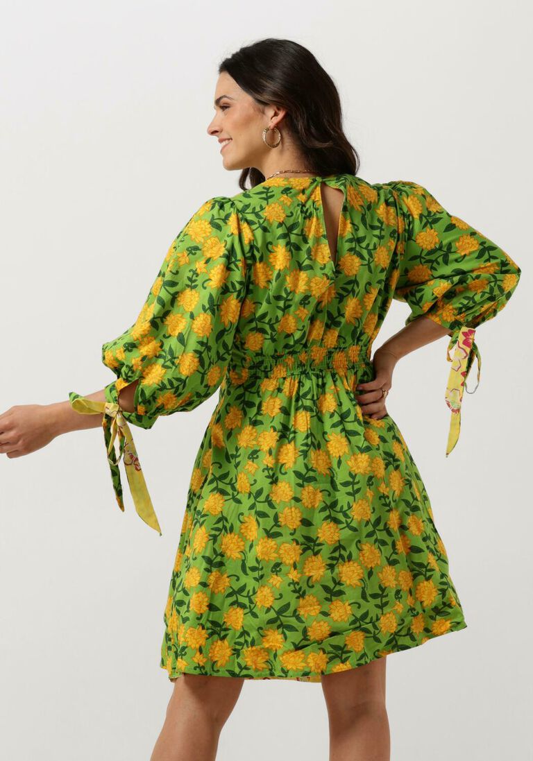 HARPER & YVE groene harper & yve mini jurk alexis-dr