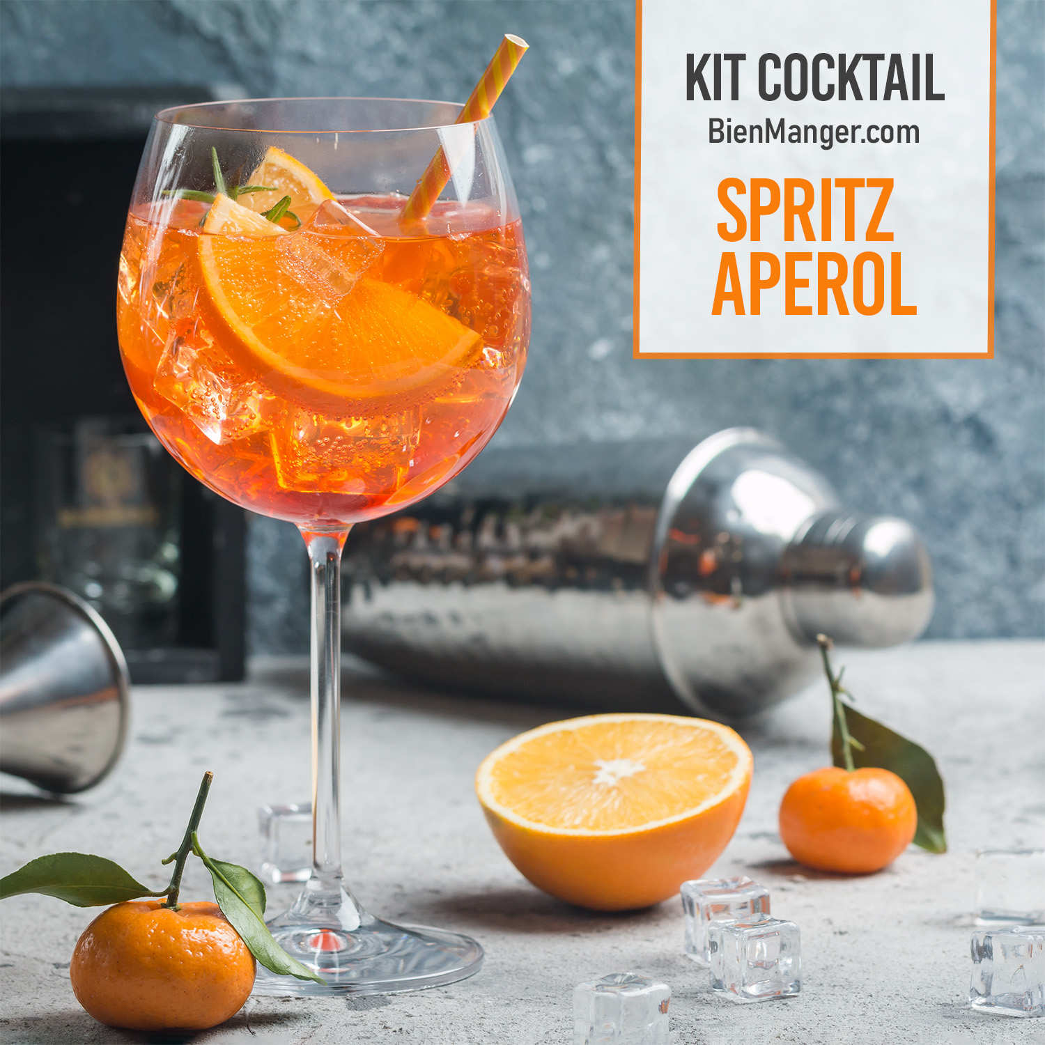 Kit cocktail - Aperol Spritz