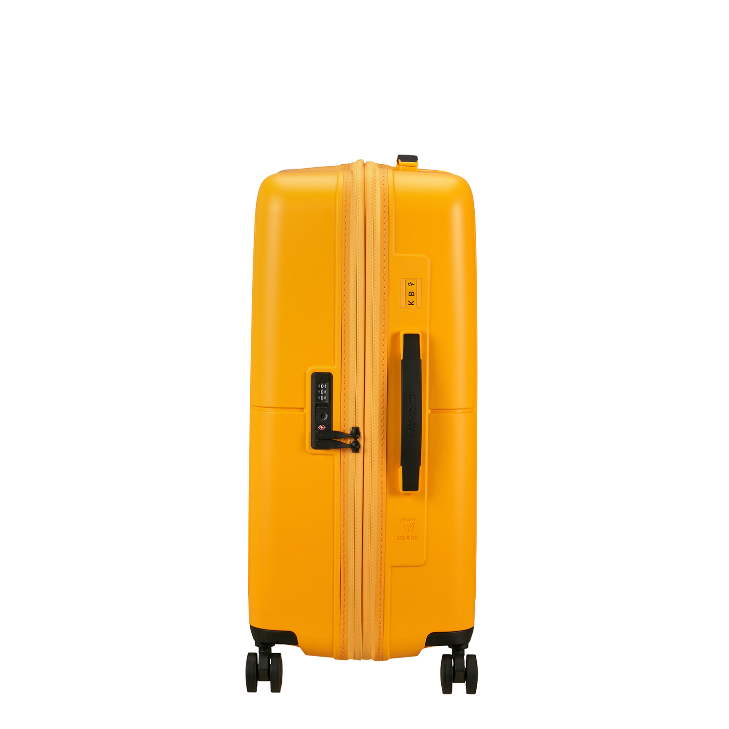 American Tourister Dashpop Spinner 67 Exp golden yellow