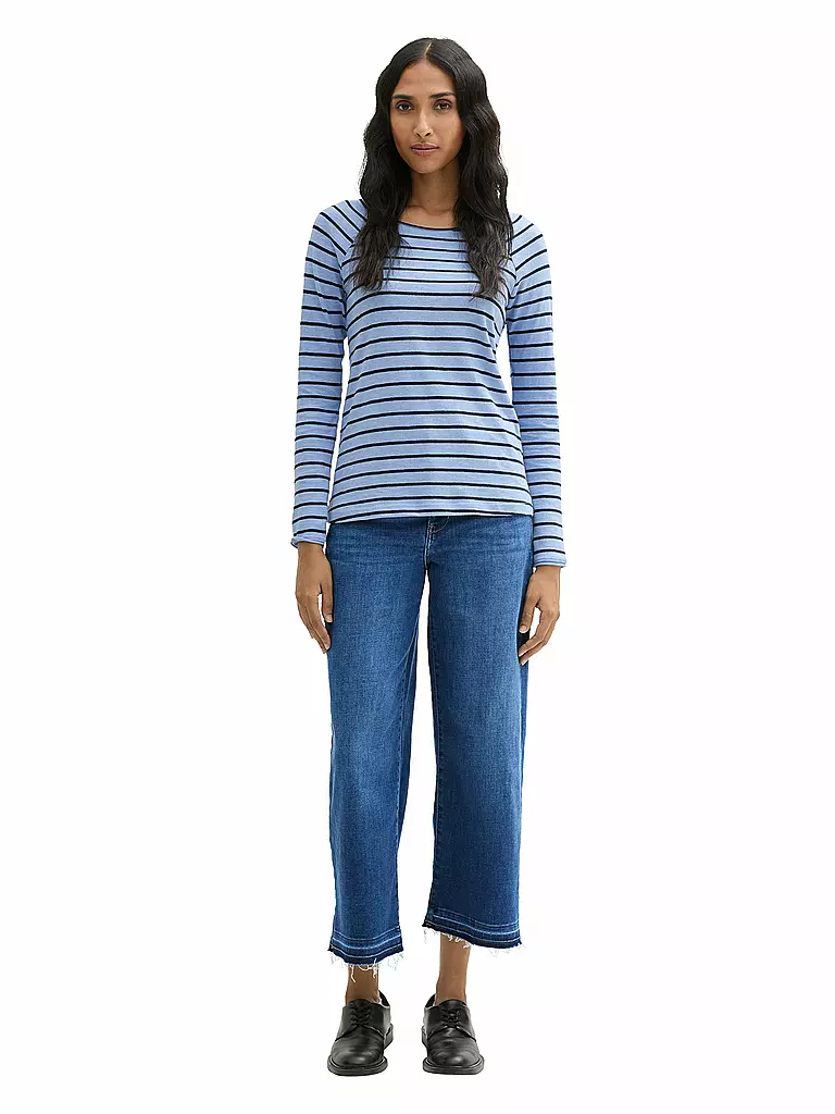TOM TAILOR Jeans Flared Fit blau