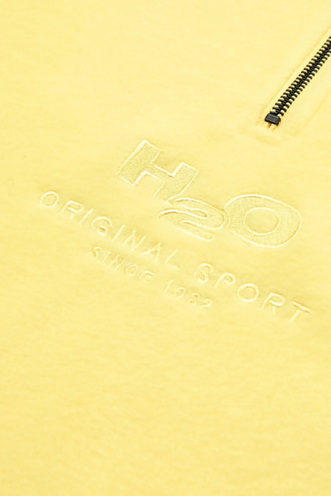 H2O Blåvand II Fleece Half Zip p pastel yellow