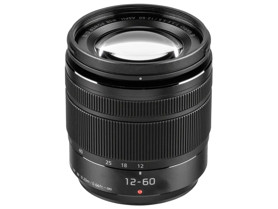 Panasonic LUMIX G VARIO H-FS12060E - Zoomobjektiv - 12 mm - 60 mm - f/3.5-5.6 G VARIO ASPH - Micro Four Thirds