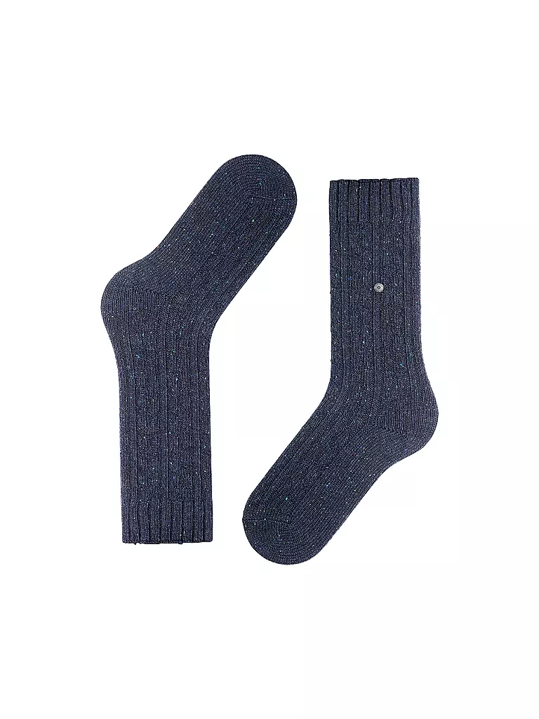 BURLINGTON Damen Socken TWEED TALES 36-41marine blau