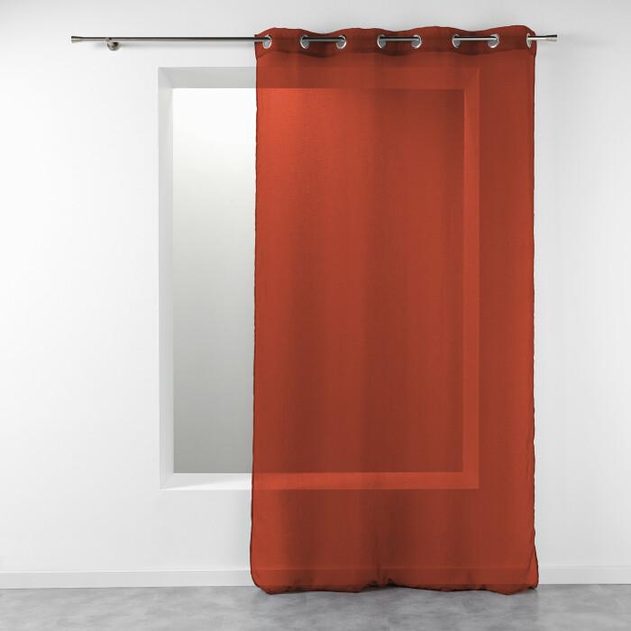 PANNEAU A OEILLETS 140 X 240 CM TELMA TERRACOTTA
