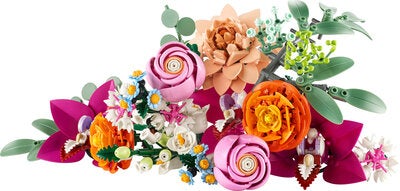 LEGO Botanicals 10342 Vakker bukett med rosa blomster