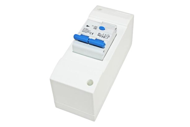 Installatiekast 2-Module met Aardlekschakelaar 30MA