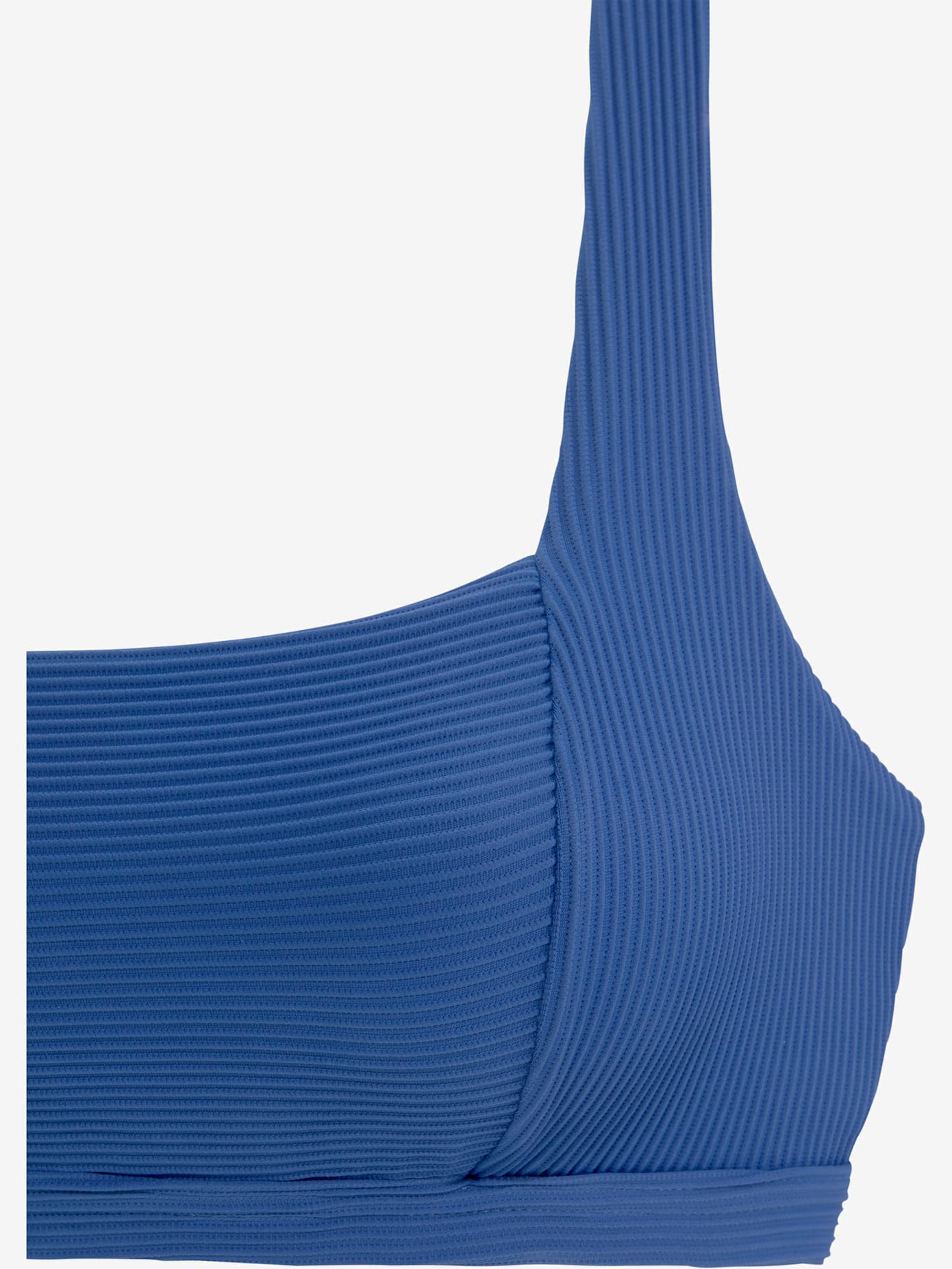 Haut de bikini bustier tissu structuré tendance