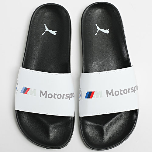 Claquettes BMW Motorsport Logo Leadcat 307411 Puma White Puma Black