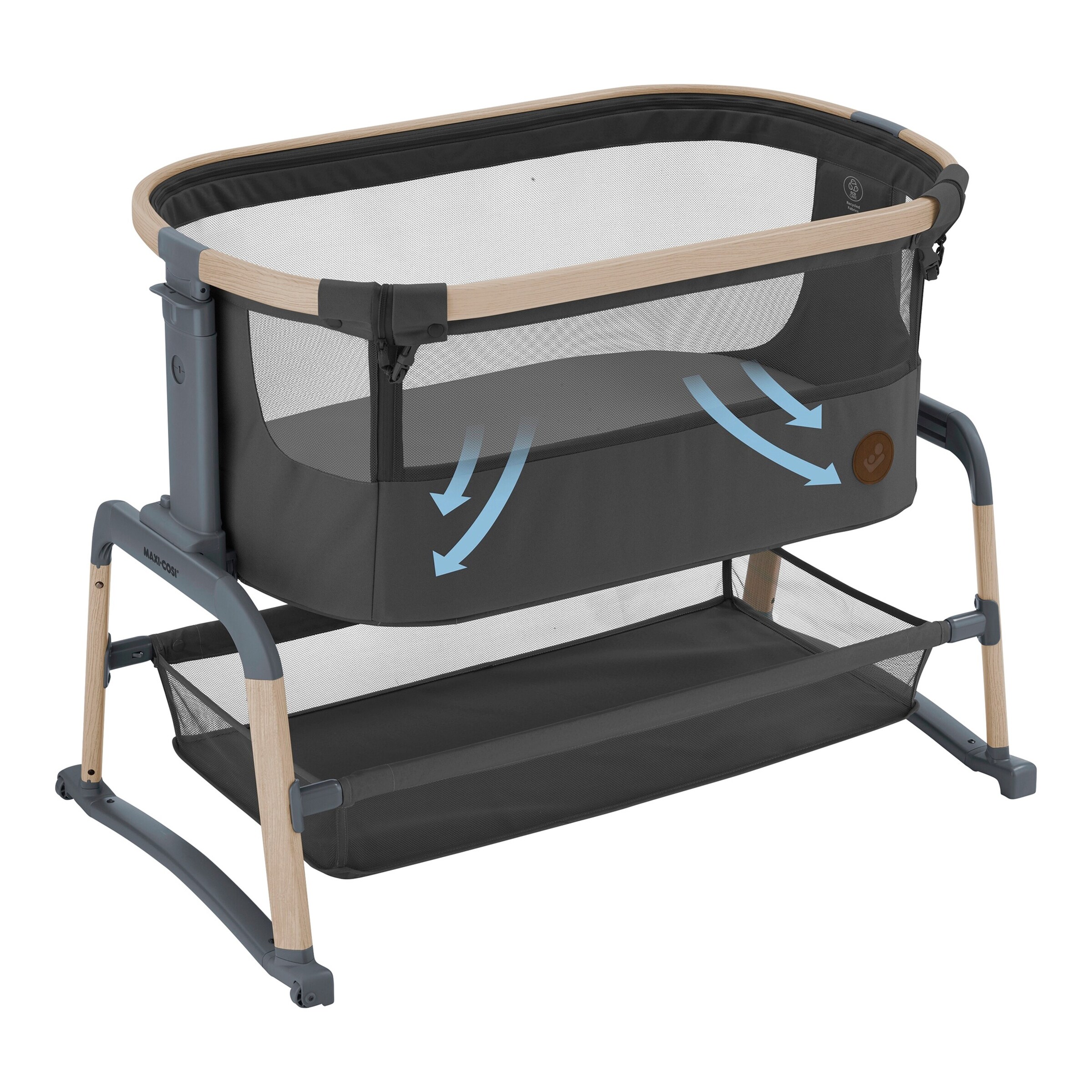 Maxi-Cosi Beistellbett Iora Air Beyond Graphite