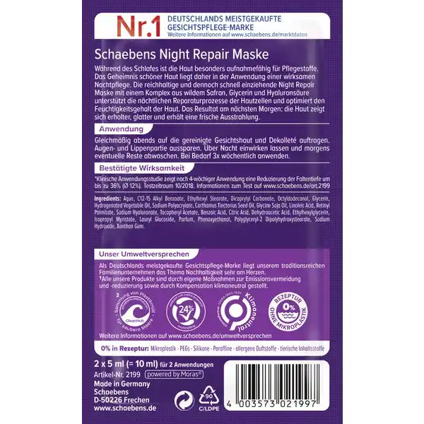 Night Repair Maske