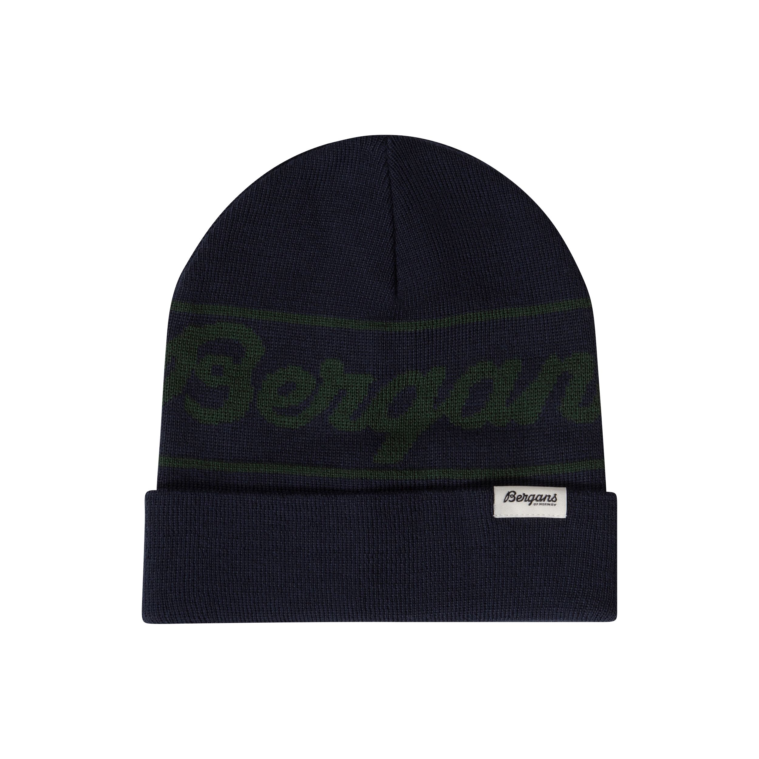 Bergans Logo Youth Beanie Navy Blue