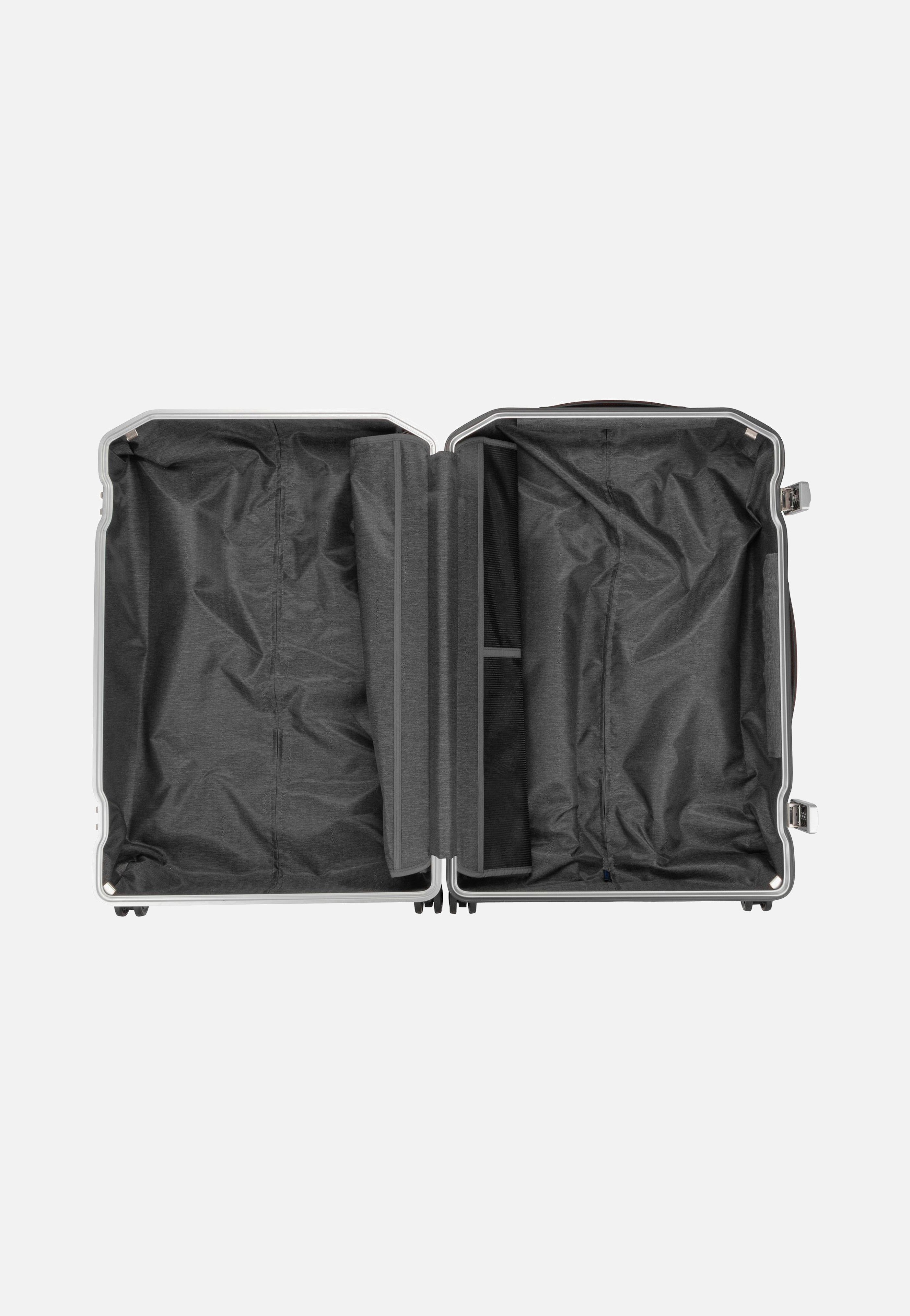 PQ-LM Big Spinner 4428 Nero-Cuoio - Koffer