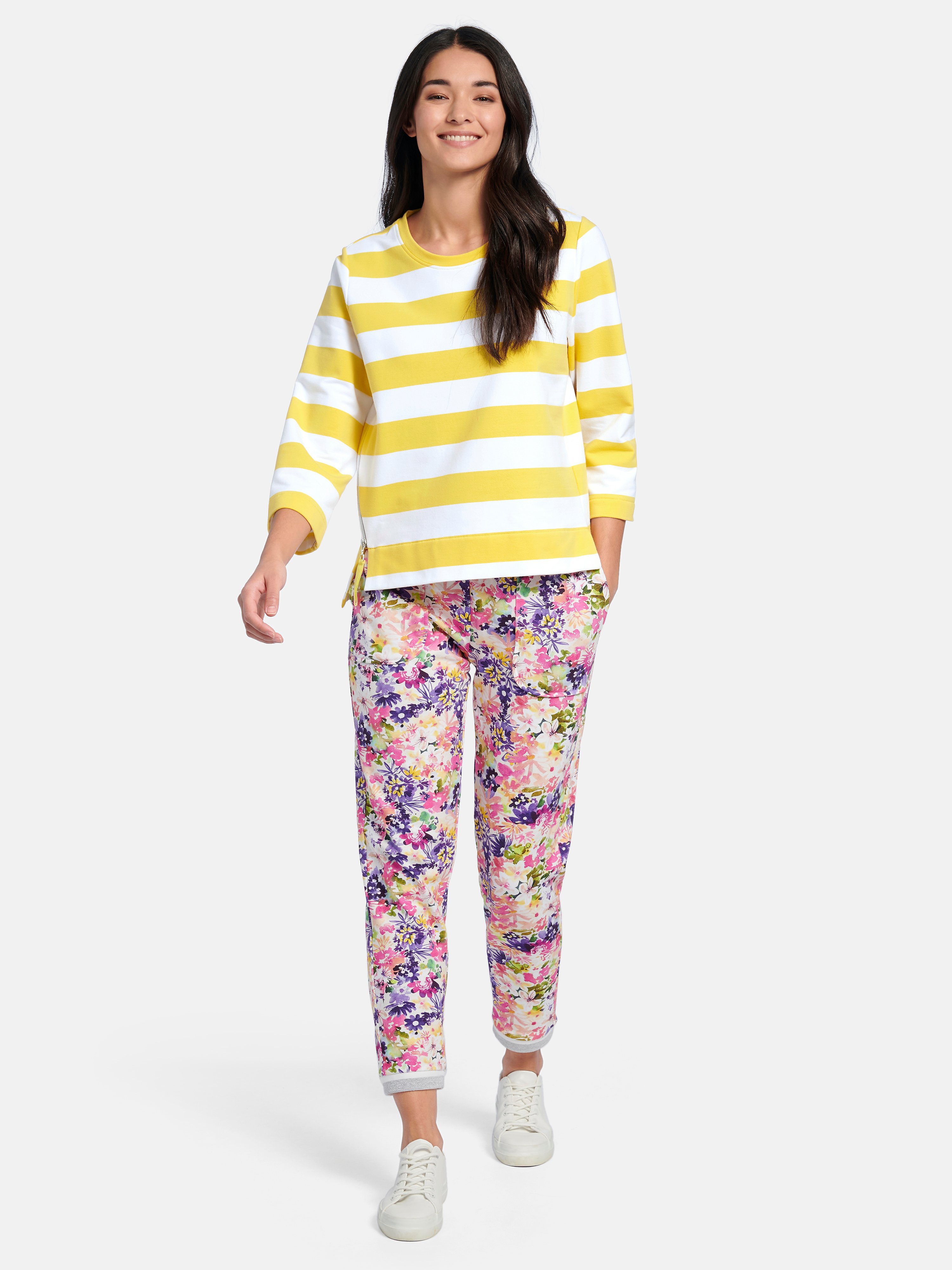 Sweatshirt mit 3/4-Arm