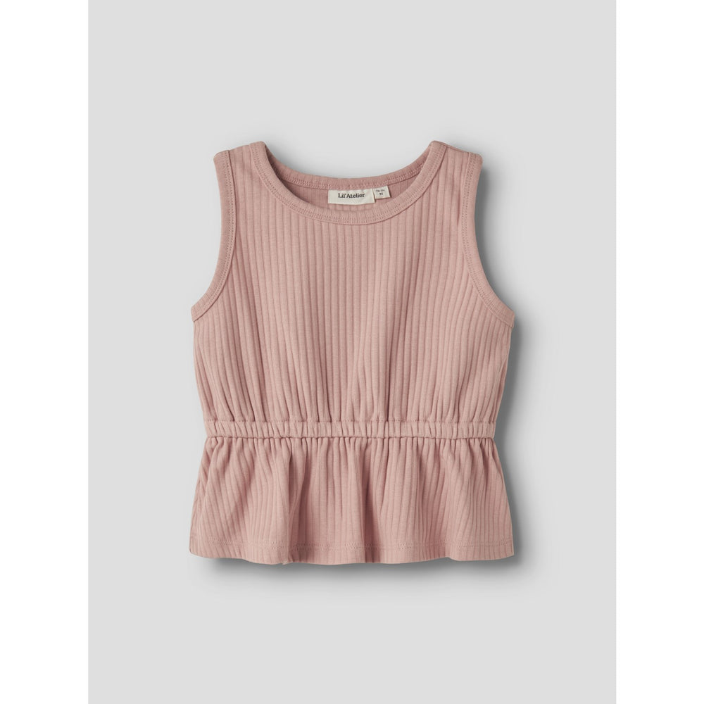 Køb Lil'Atelier Rose Tan Nmfsaseline Sl Loose Top Lil