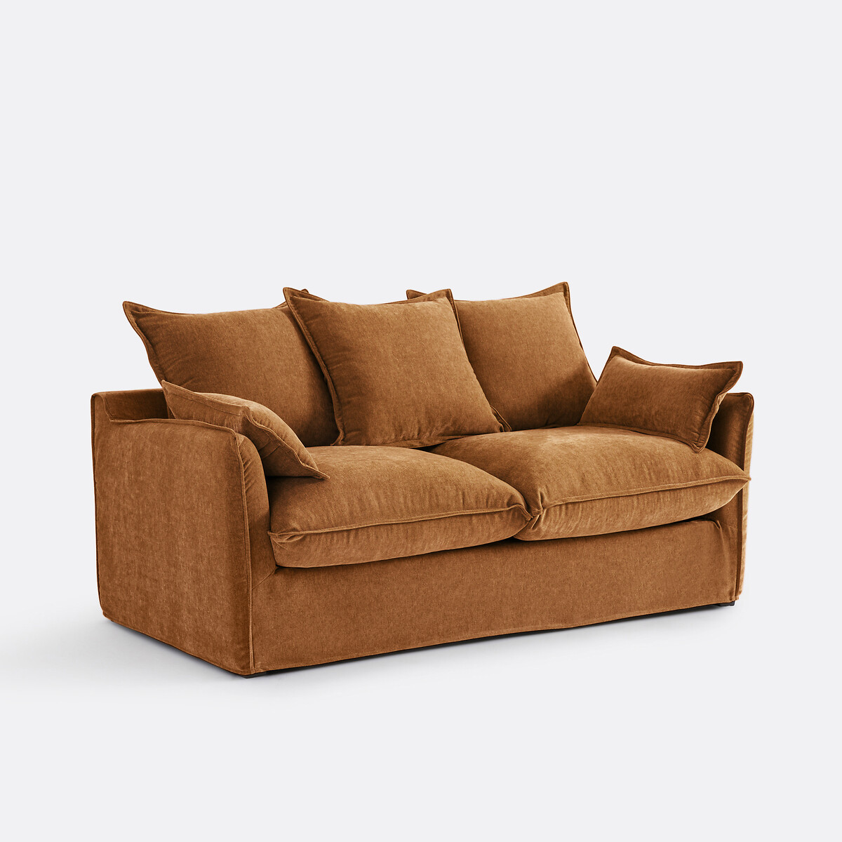 LA REDOUTE INTERIEURS<br>Sleapbank H14 cm, mistura de poliéster, Odna