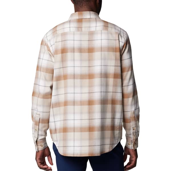 Chemise COLUMBIA CORNELL WOODS FLANNEL LONG SLEEVE SHIRT DARK STONE CLASSIC MULTI TARTAN