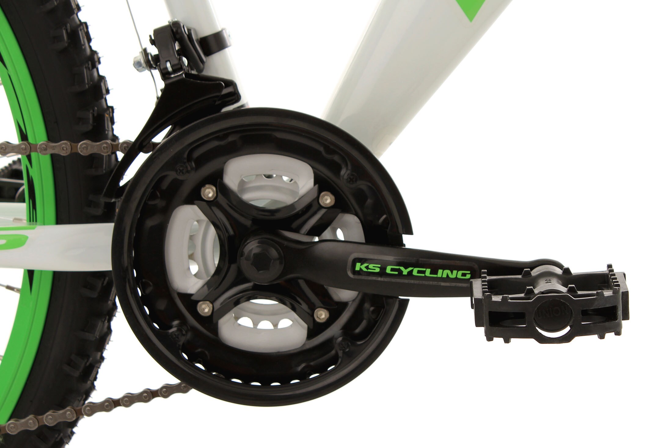 KS Cycling Fully Mountainbike Bliss 26 Zoll weiß-grün