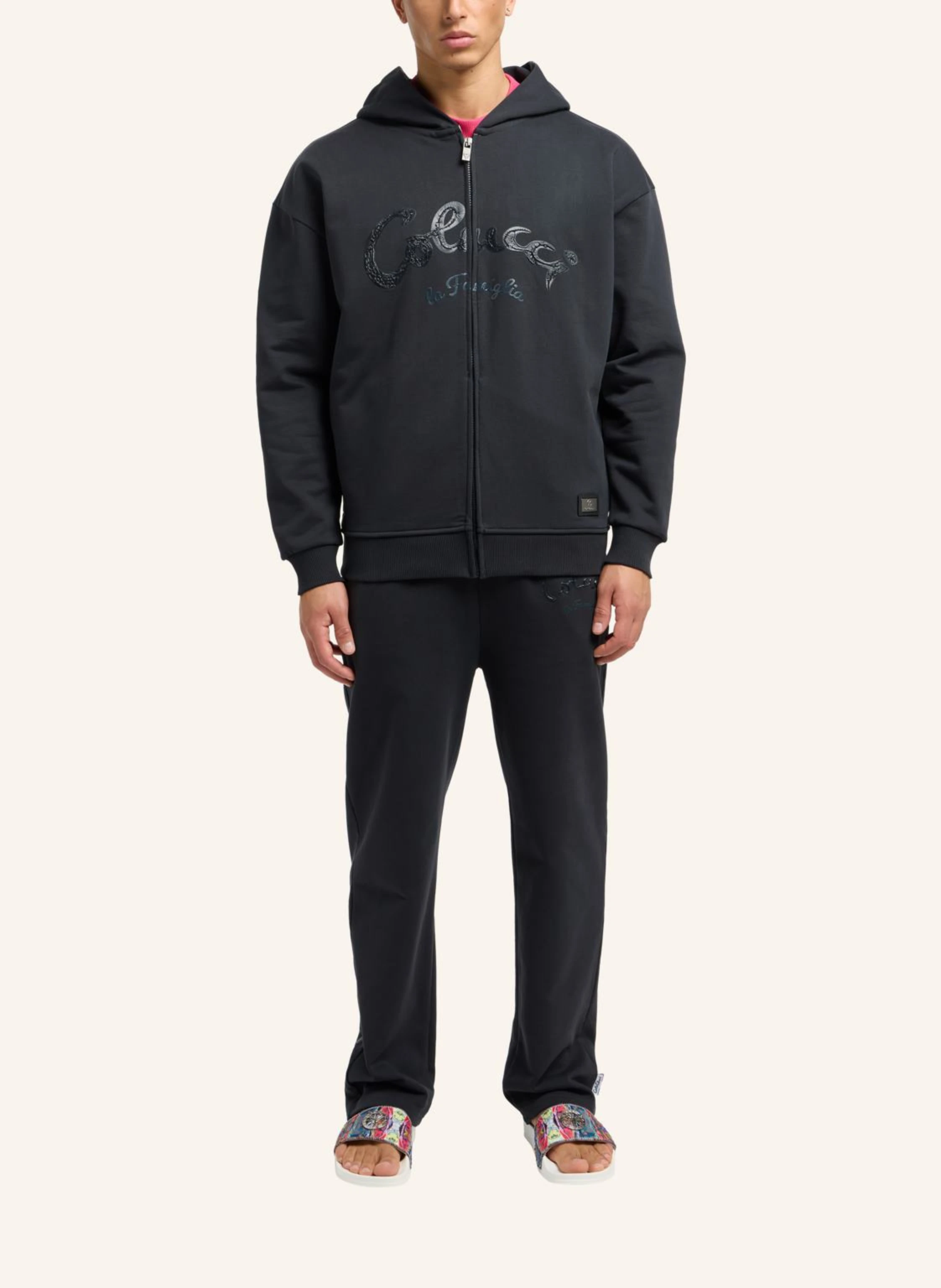 CARLO COLUCCI Oversize Sweatjacke - La Famiglia DRASIGH