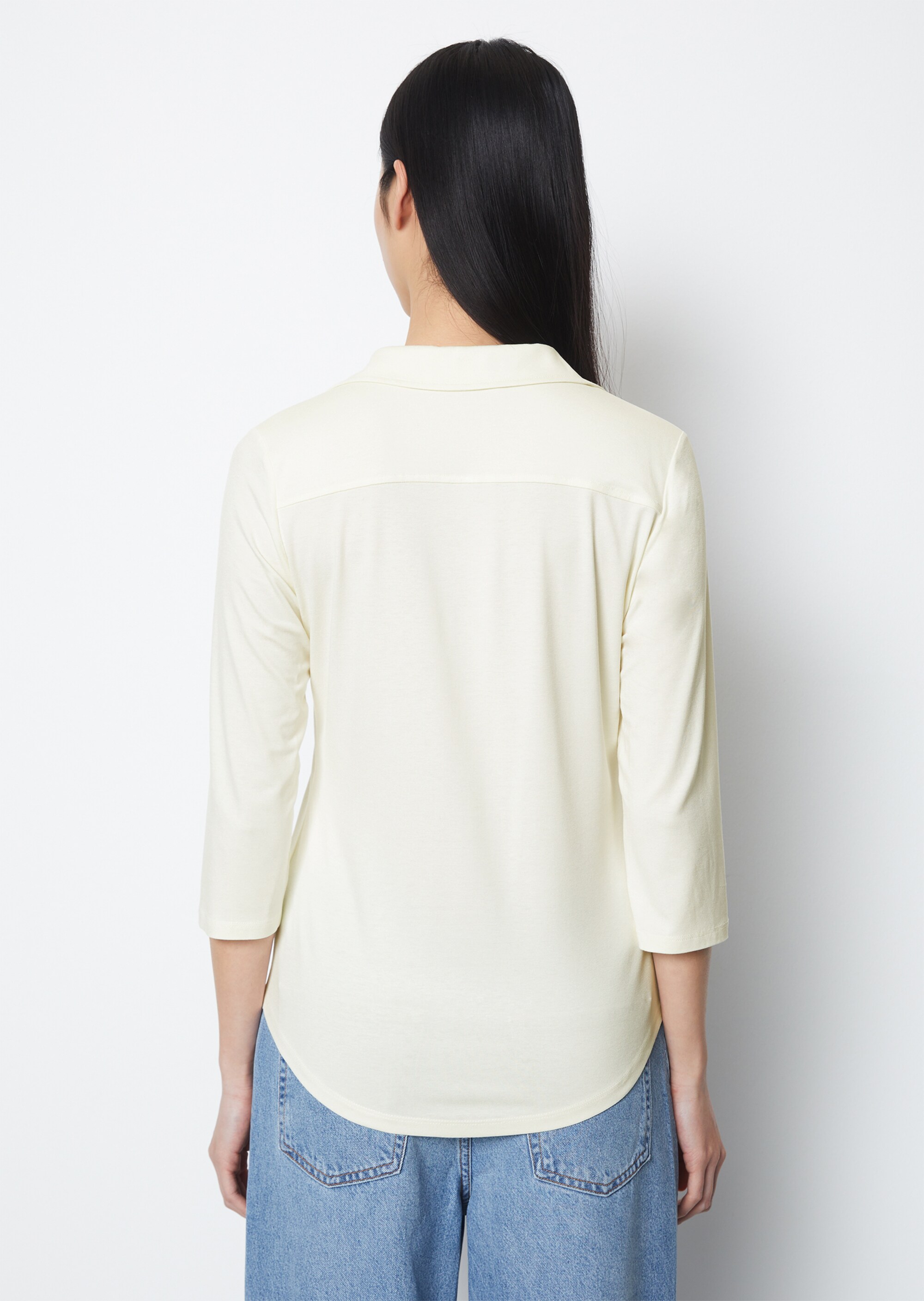 Jersey-Bluse aus LENZING™ ECOVERO™