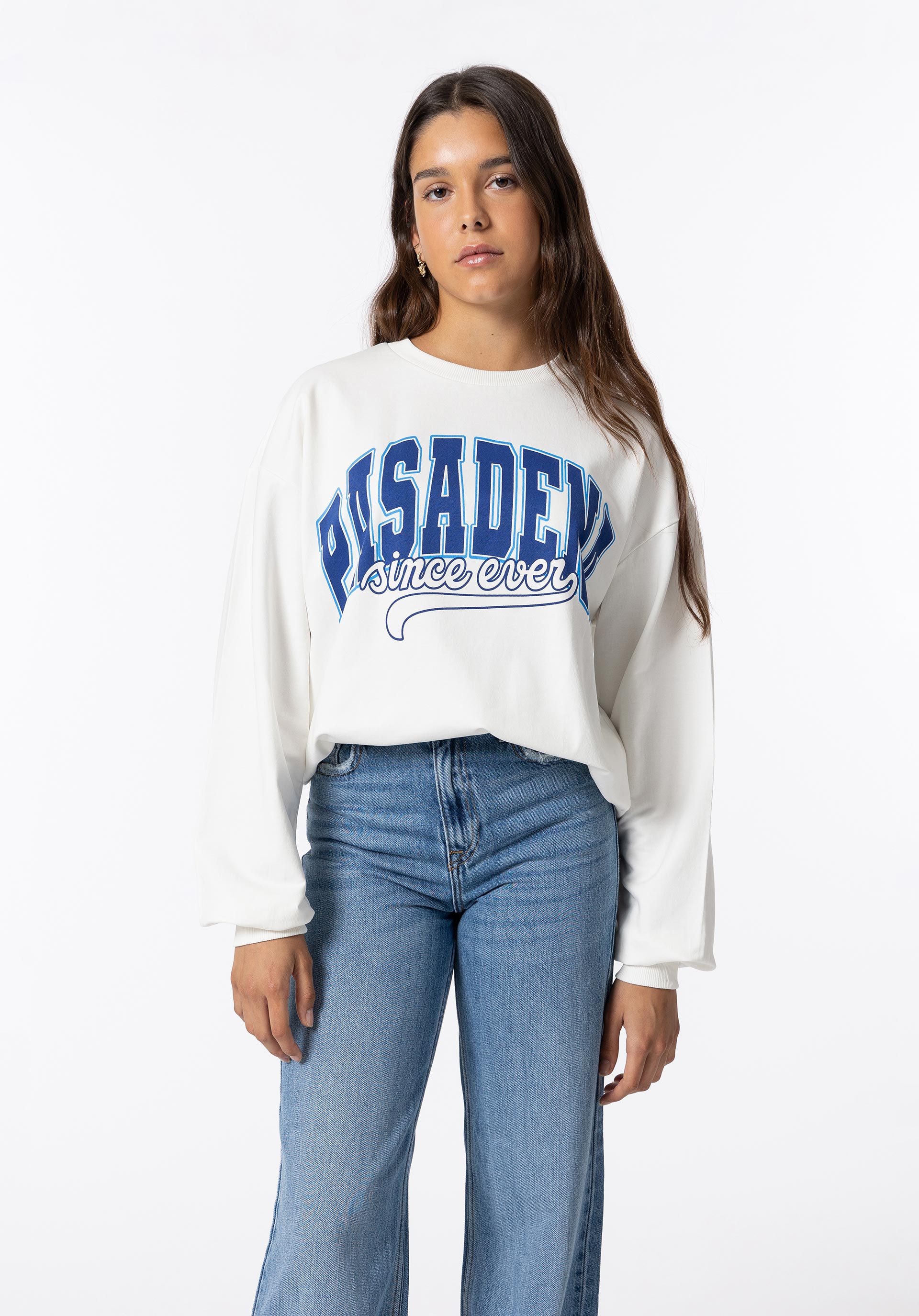 Sweatshirt com Estampado Frontal