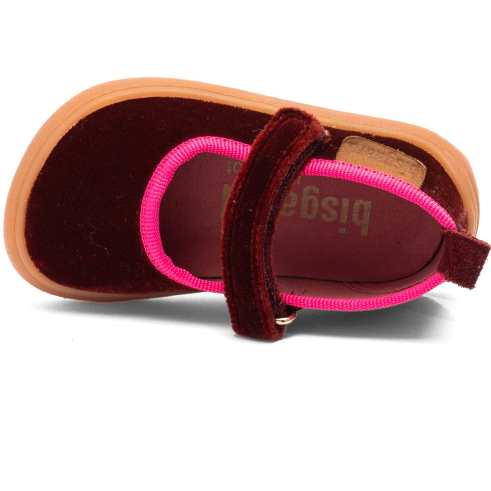 Køb Bisgaard Bordeaux Barefoot Ballet Hjemmesko