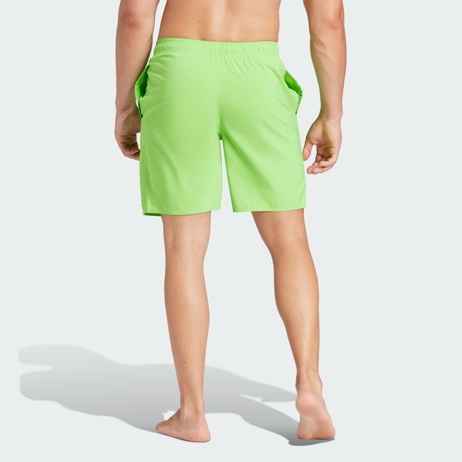Adidas Short de bain uni de longueur classique CLX