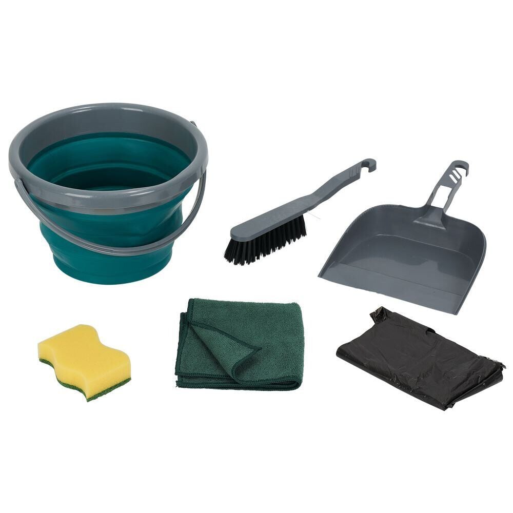 Kit ménage camping 6 accessoires