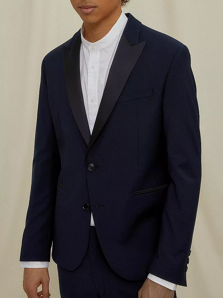 DRYKORN Smoking Sakko Skinny Fit LORIENT blau