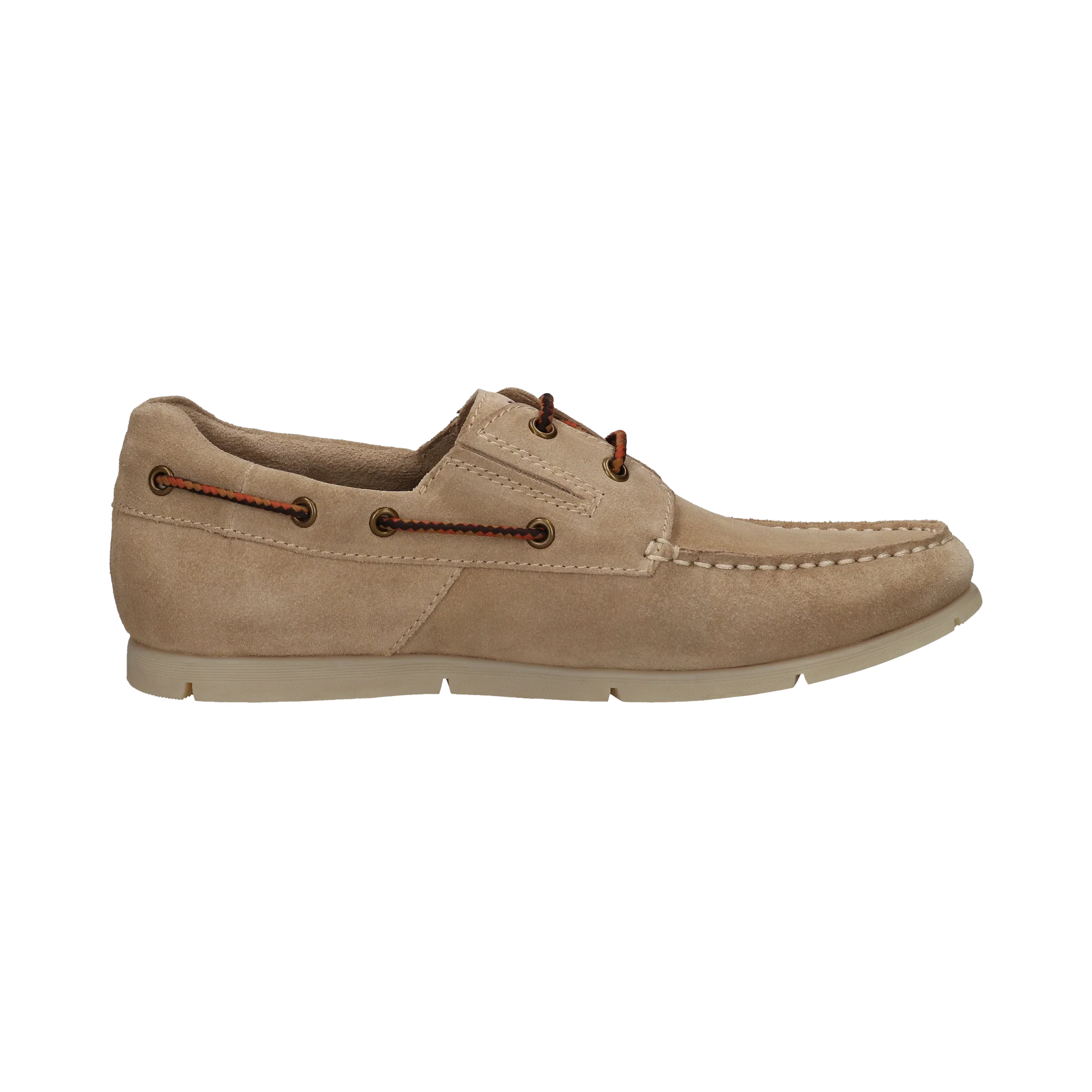 Leder Mokassin beige