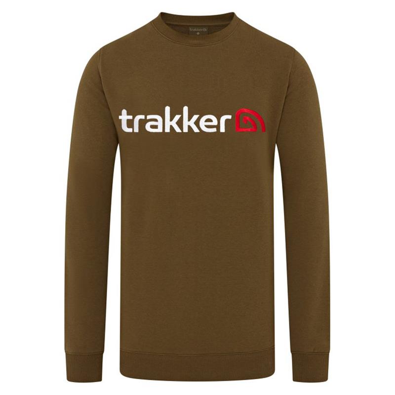 Sweat Homme Trakker Cr Logo Sweatshirt - Kaki