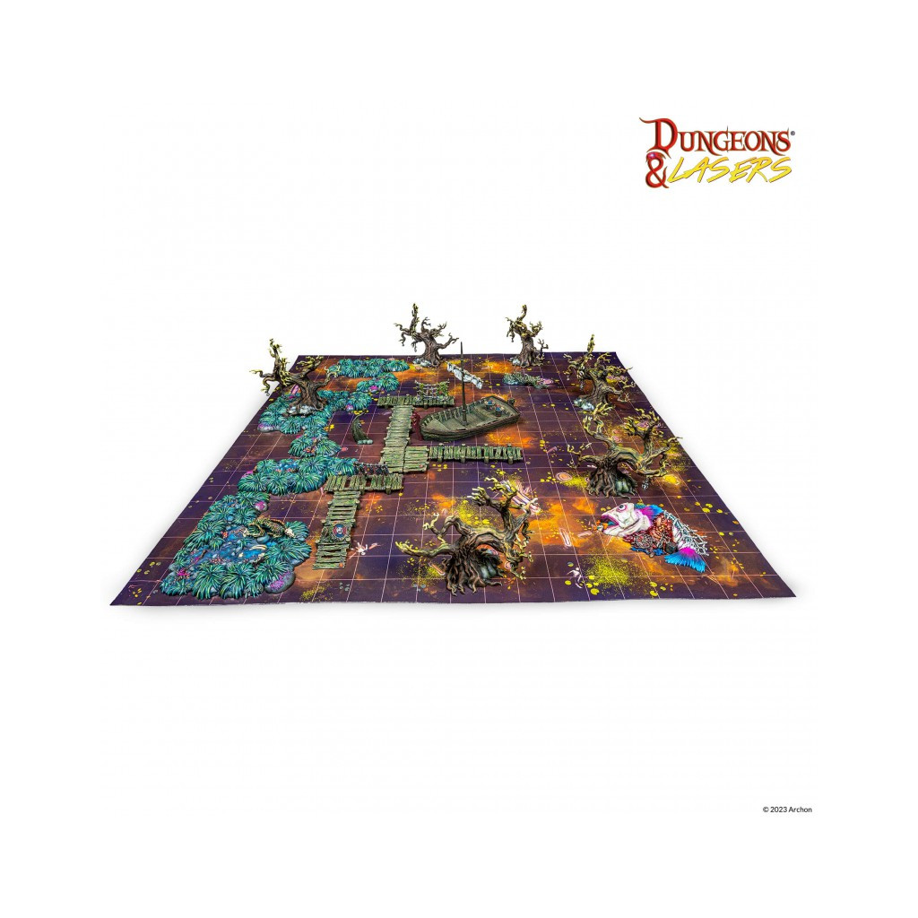 Dungeons & Lasers - Décors - Swamps of Doom