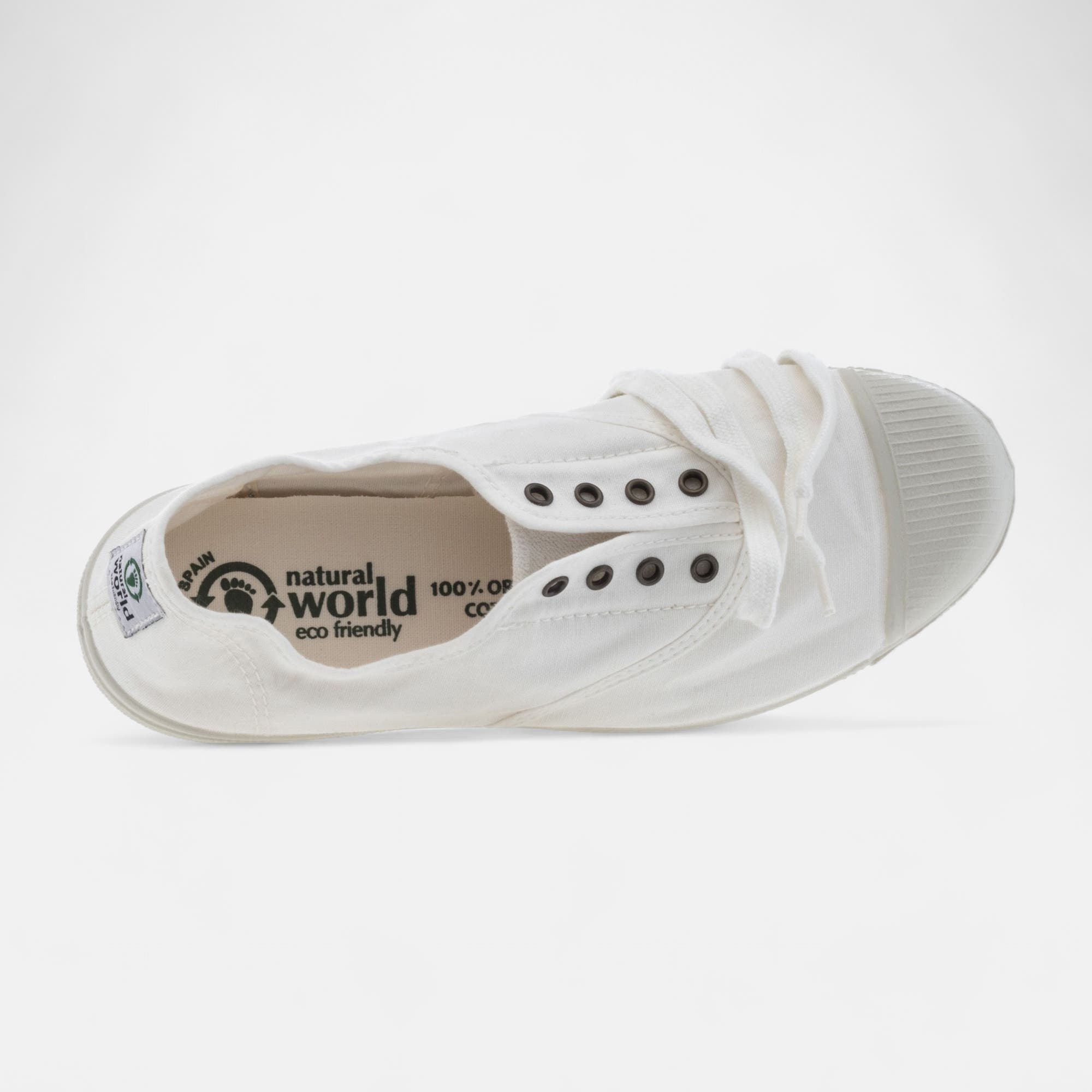Baskets en toile Femme blanc