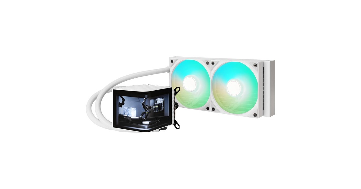 TRYXPANORAMA ARGB 240 waterkoeling  (Wit)