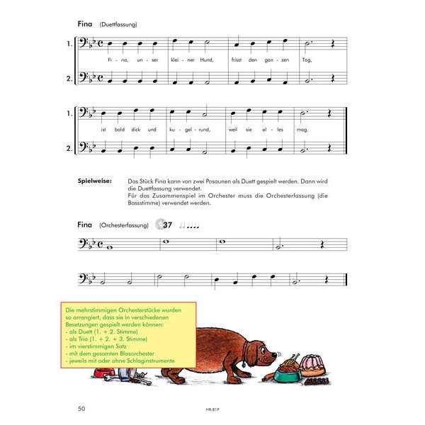 Horst Rapp Verlag Bläser-Team 1 Trombone