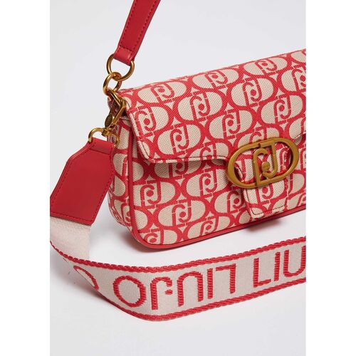 Liu Jo - Bandolera jacquard Rojo