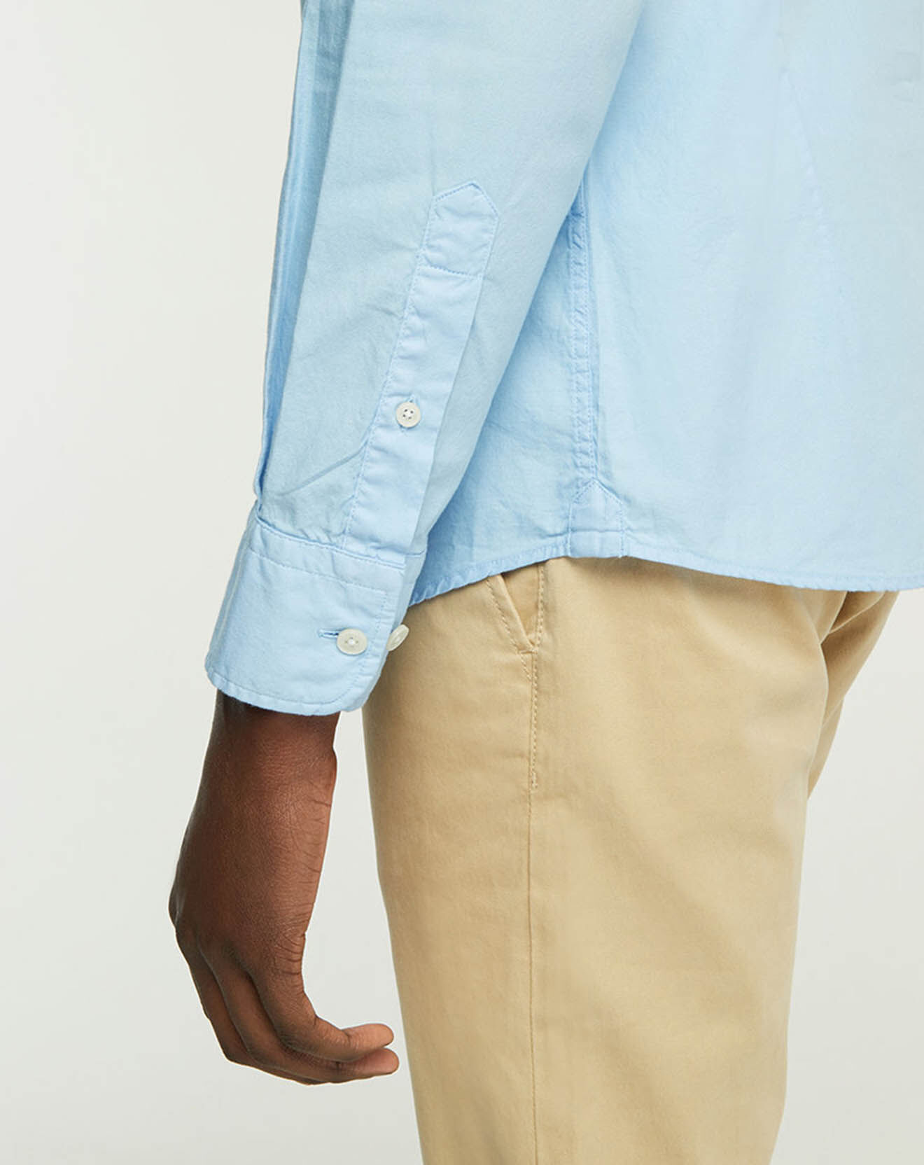 Hackett London Chemise Slim Fit Oxford bleu clair
