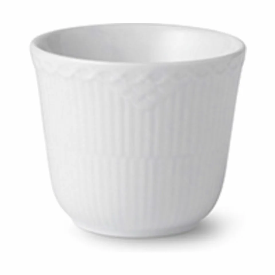 Royal Copenhagen Hvid Halvblonde Termokop