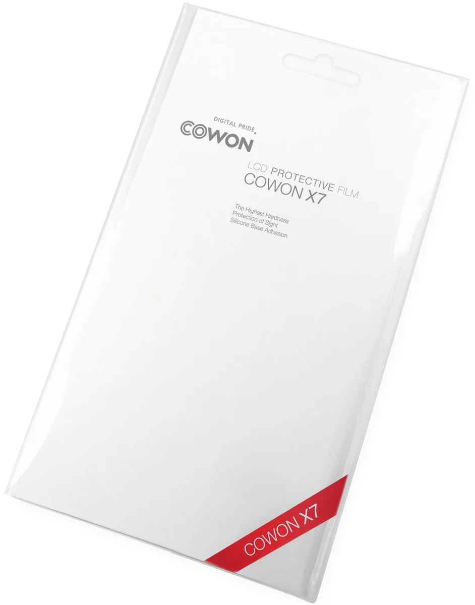 Cowon Film protection LCD X7 Étuis et protections