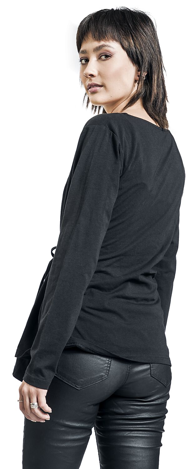 Haut manches longues avec imprimé bonbons | Full Volume by EMP T-shirt manches longues