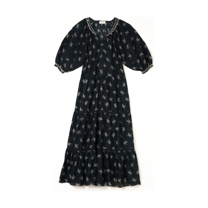 M.A.B.E. Robe Longue Vivi | Noir