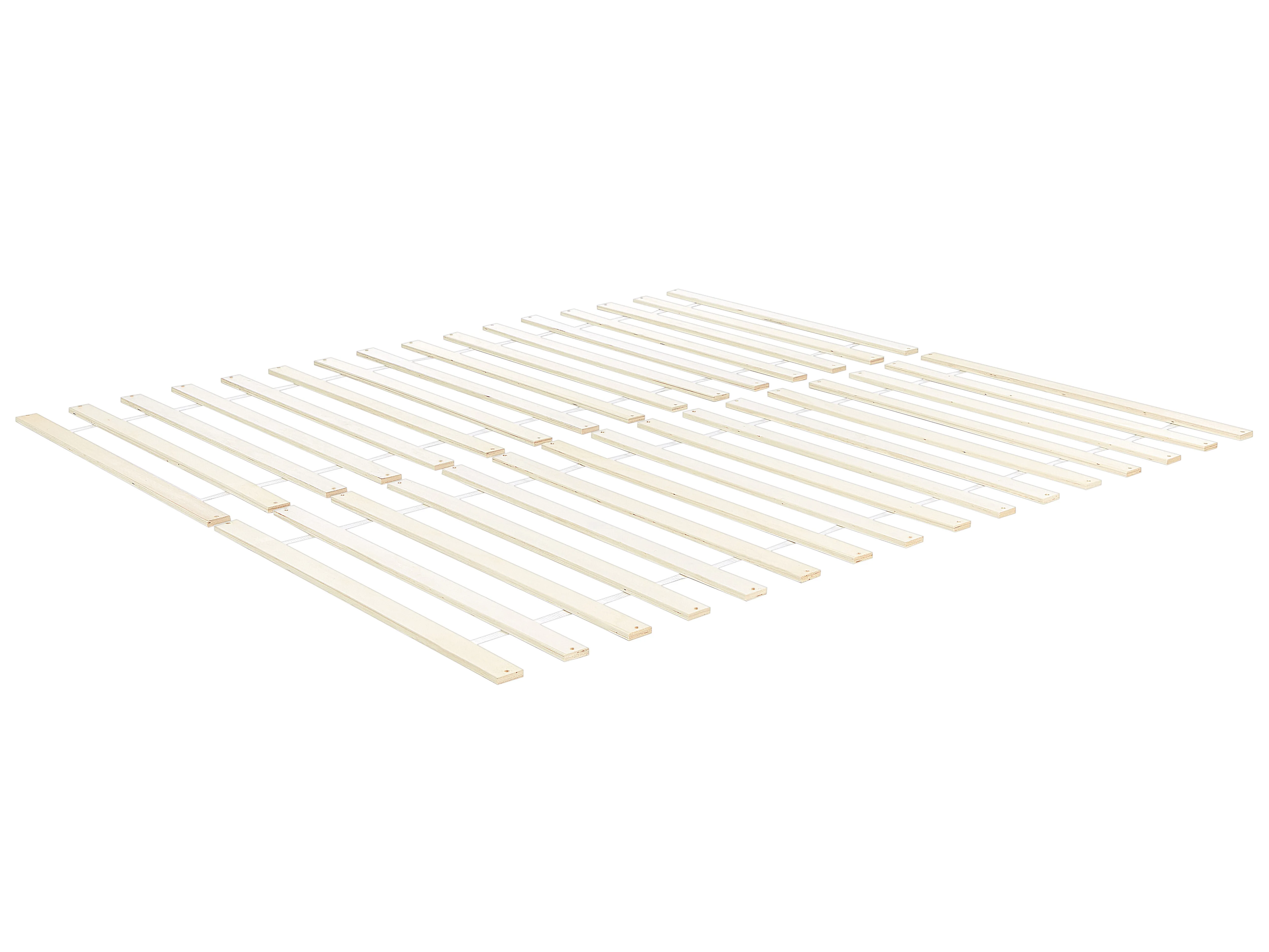Bed met 2 lades Dennenhout DAUPHIN 180 x 200 cm Lichtbruin