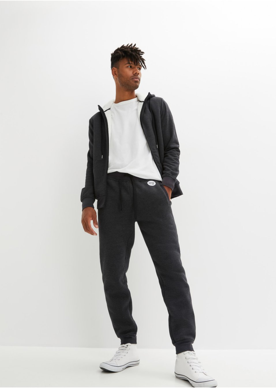 Pantalon de jogging thermo avec doublure peluche