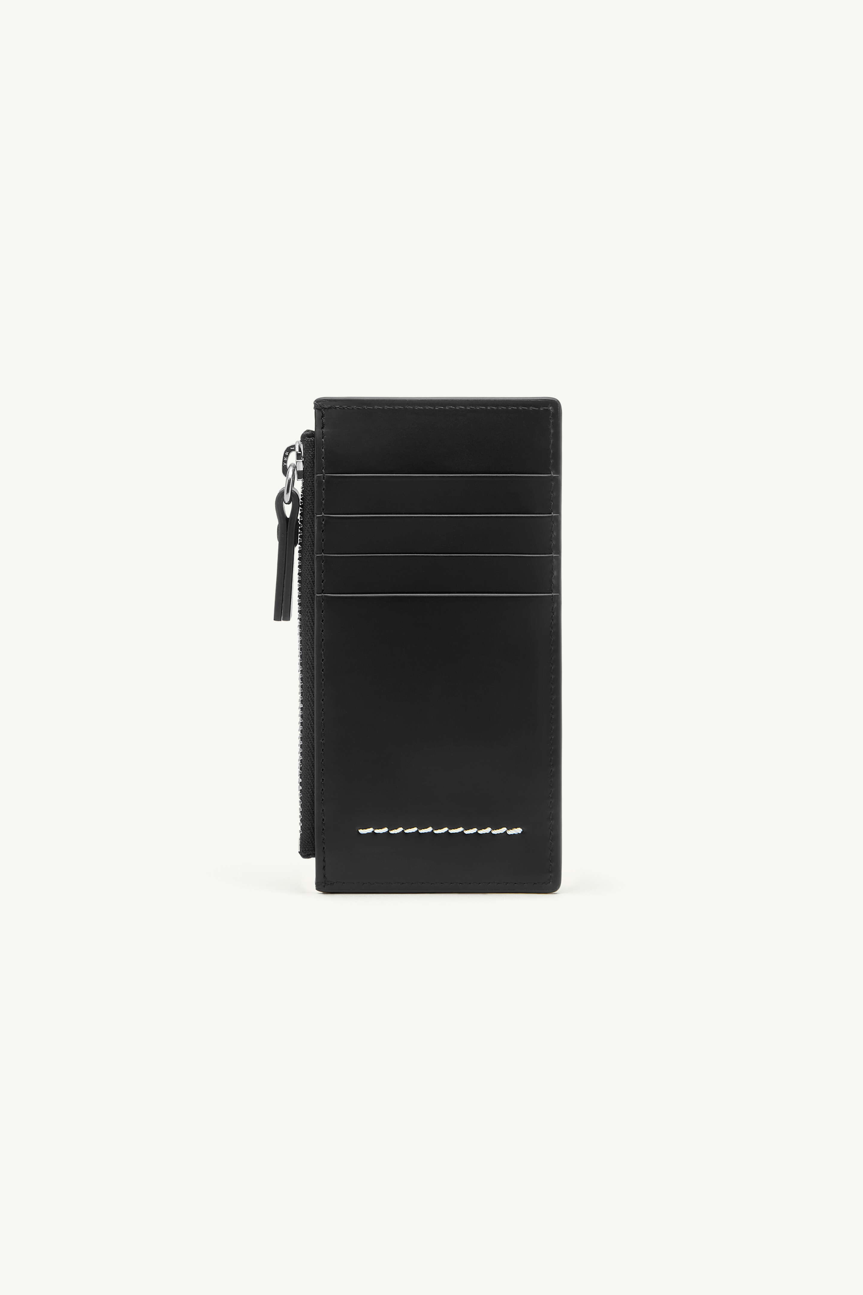Porte-cartes zippé