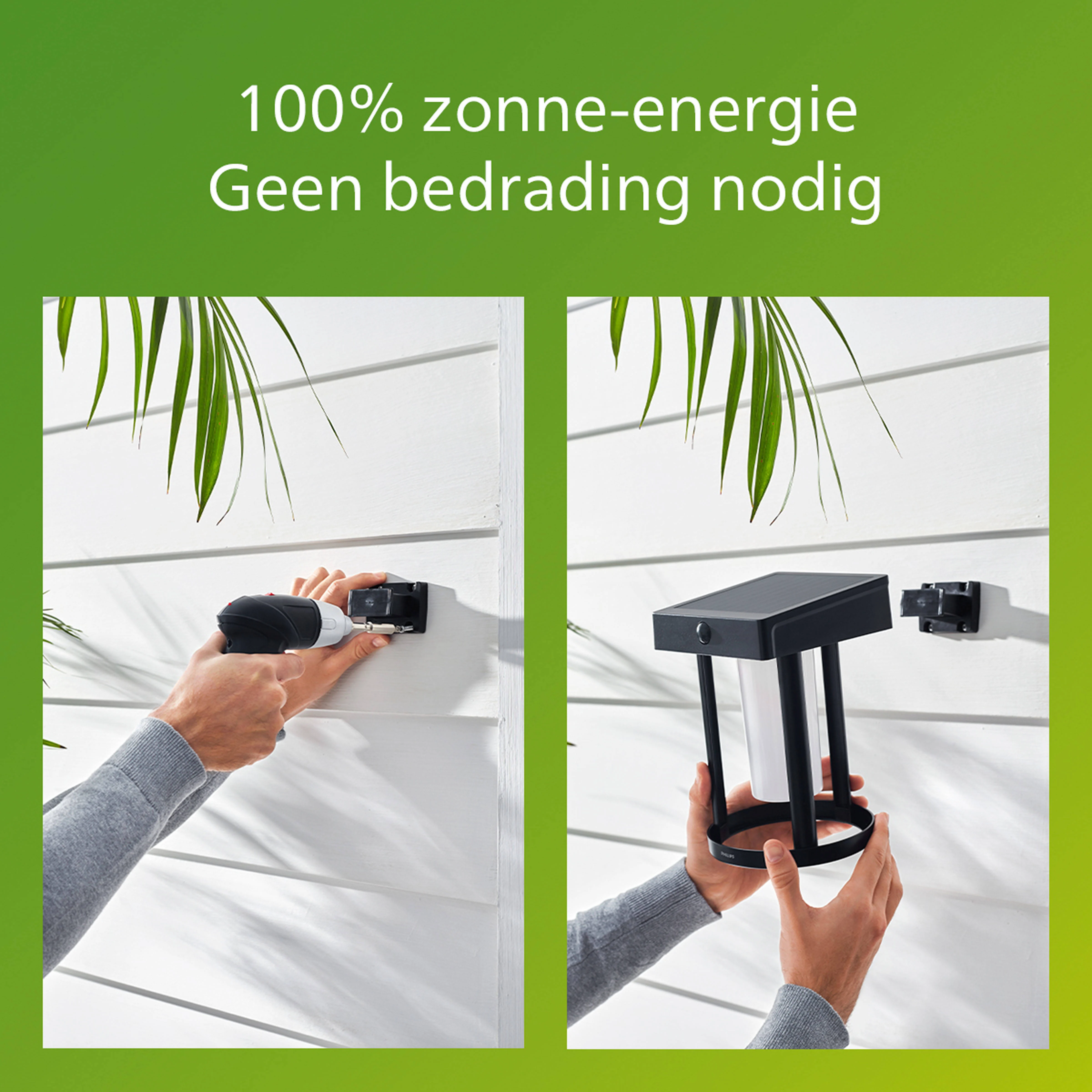 Philips wandverlichting Camill Solar